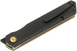 Kansept Prickle T1012T1 Tanto, Black G10 Couteau De Poche, Max Tkachuk Design 13 Kansept Prickle T1012T1 Tanto, Black G10 Couteau De Poche, Max Tkachuk Design -Magasin de couteaux KST1012T1 04 kansept