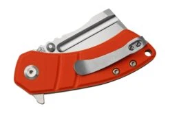 Kansept Korvid M T2030A6 Stonewashed, Orange G10, Couteau De Poche, Justin Koch Design -Magasin de couteaux KST2030A6 04 kansept