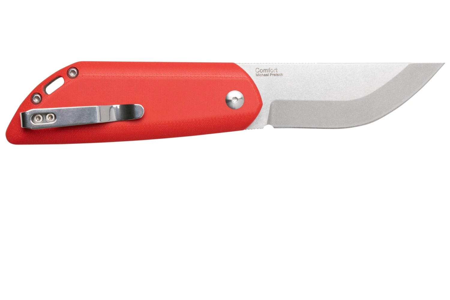 Kizer Comfort V4559C1, 154CM G10 Rouge, Couteau De Poche 4 Kizer Comfort V4559C1, 154CM G10 Rouge, Couteau De Poche – Image 2