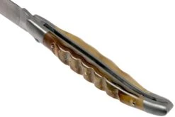 Forge De Laguiole 12 Cm 1212INBESAT Corne De Bélier, Couteau Laguiole -Magasin de couteaux LA1212INBESAT 05 forge de laguiole