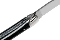 Forge De Laguiole 129INTCNOIBRI 9cm, Micarta Noir, Couteau Laguiole -Magasin de couteaux LA129INTCNOIBRI 06 forge de laguiole