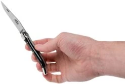 Forge De Laguiole 129INTCNOIBRI 9cm, Micarta Noir, Couteau Laguiole -Magasin de couteaux LA129INTCNOIBRI 08 forge de laguiole