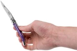 Forge De Laguiole 129INTCVIOBRI 9cm, Micarta Violette, Couteau Laguiole -Magasin de couteaux LA129INTCVIOBRI 08 forge de laguiole