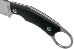 LionSteel H1 Skinner GBK Black G10 Couteau Fixe, Tommaso Rumici Design -Magasin de couteaux LI H1 GBK 05 lionsteel