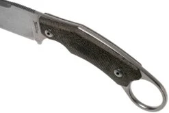 LionSteel H2 Drop Point CVG Green Canvas Micarta Couteau Fixe, Tommaso Rumici Design 14 LionSteel H2 Drop Point CVG Green Canvas Micarta Couteau Fixe, Tommaso Rumici Design -Magasin de couteaux LI H2 CVG 05 lionsteel