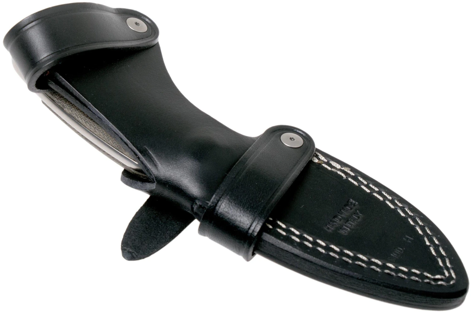 LionSteel H2 Drop Point CVG Green Canvas Micarta Couteau Fixe, Tommaso Rumici Design 9 LionSteel H2 Drop Point CVG Green Canvas Micarta Couteau Fixe, Tommaso Rumici Design – Image 7