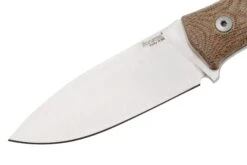 LionSteel M4-CVN M390, Natural Canvas Micarta -Magasin de couteaux LI M4 CVN 03 lionsteel