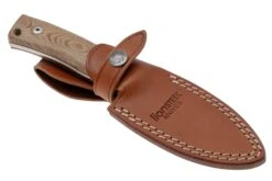 LionSteel M4-CVN M390, Natural Canvas Micarta -Magasin de couteaux LI M4 CVN 05 lionsteel