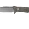 LionSteel M5 CPM 3V, Green Canvas Micarta, Knivesandtools Exclusive Couteau De Survie -Magasin de couteaux LI M5 3V CVG 01 lionsteel kato exclusive