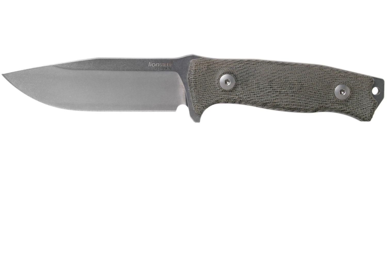 LionSteel M5 CPM 3V, Green Canvas Micarta, Knivesandtools Exclusive Couteau De Survie 3 LionSteel M5 CPM 3V, Green Canvas Micarta, Knivesandtools Exclusive Couteau De Survie