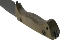 Lionsteel T6 Old Black, Green Canvas Micarta T6B-CVG Couteau Fixe 12 Lionsteel T6 Old Black, Green Canvas Micarta T6B-CVG Couteau Fixe -Magasin de couteaux LI T6B CVG 04 lionsteel