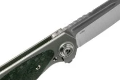 Liong Mah Warrior Two V3 Marble Carbon Fiber Couteau De Poche -Magasin de couteaux LO WA MCF 06 liong mah design