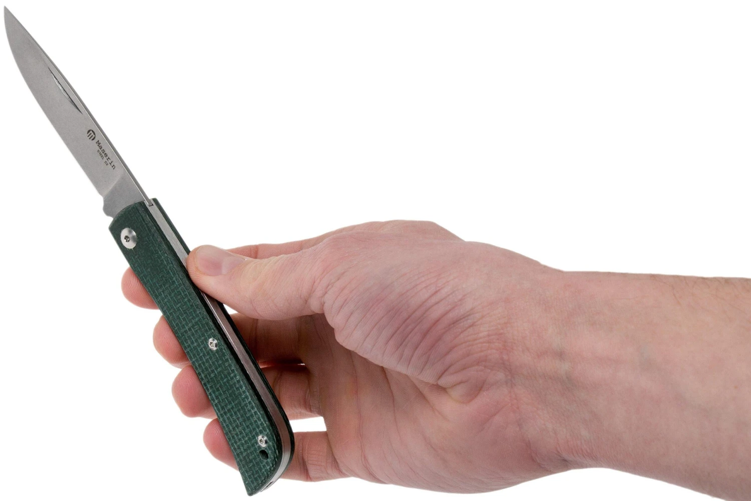 Maserin Scout Green Micarta Couteau De Poche, 163-MV 10 Maserin Scout Green Micarta Couteau De Poche, 163-MV – Image 8