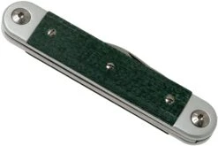 Maserin 60° Knife Sessantesimo 195/MCV Green Micarta Couteau De Poche -Magasin de couteaux ME 195 MCV 04 maserin