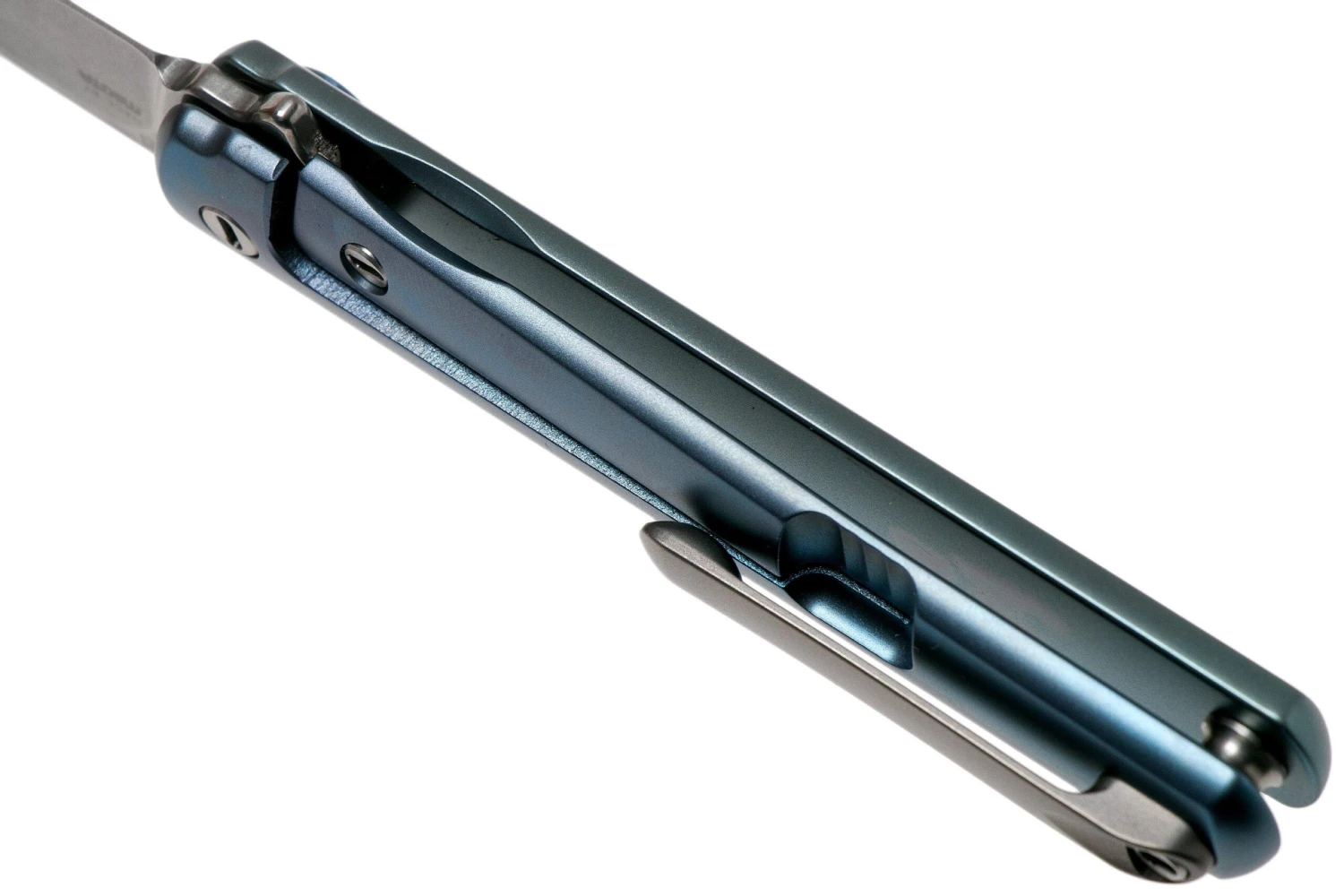 MKM Flame Drop FL01-TBSW Blue Titanium Couteau De Poche, Michael Zieba Design 7 MKM Flame Drop FL01-TBSW Blue Titanium Couteau De Poche, Michael Zieba Design – Image 5