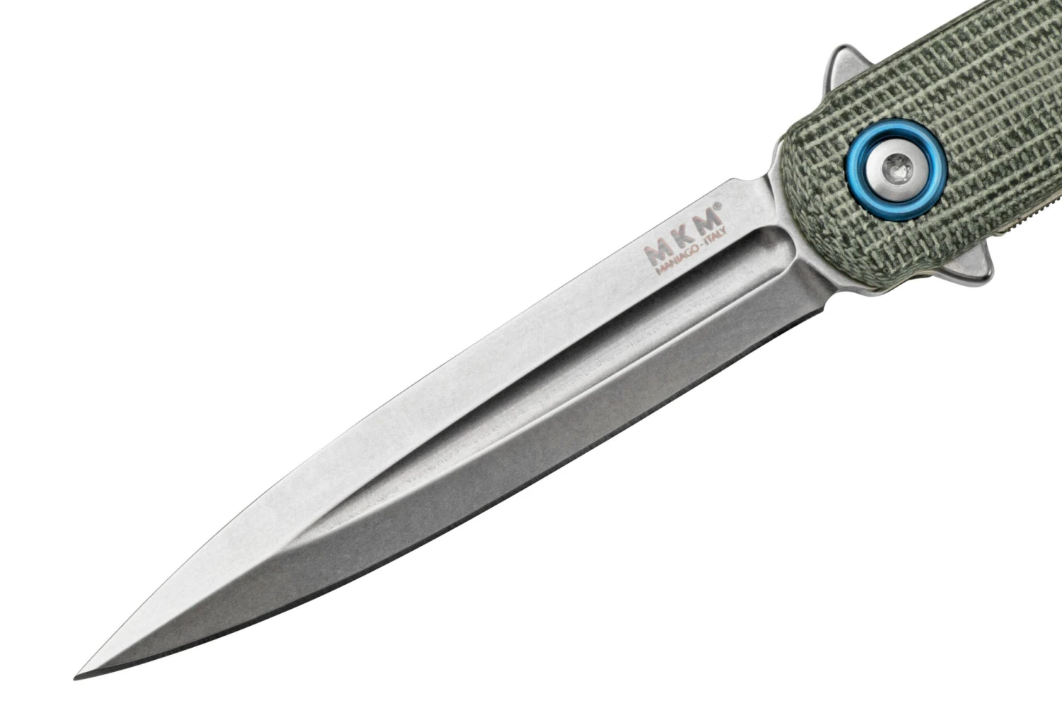 MKM Flame Light FL02L-BC Dagger, Black Micarta, Couteau De Poche 5 MKM Flame Light FL02L-BC Dagger, Black Micarta, Couteau De Poche – Image 3