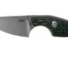 MKM Mikro 1 Drop, Stonewashed Carbon Fiber Couteau De Cou, Jesper Voxnaes Design -Magasin de couteaux MMK MR01 CF 01 mkm knives