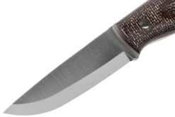 Nordic Knife Design Forester 100, N690, Bison Micarta 2021 Couteau Fixe -Magasin de couteaux NKD2021 03 nordic knife design