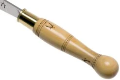 Nontron No. 22 Turning Ferrule, Boxwood, Ball Shape NN22BO Couteau De Poche -Magasin de couteaux NN22BO 06 nontron