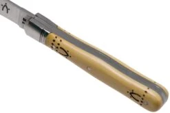 Nontron Violin Knife P3, Boxwood NNP3V Couteau De Poche -Magasin de couteaux NNP3V 06 nontron