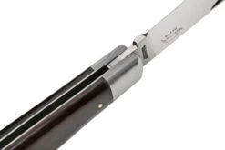 Otter Anchor Knife 173 M.L. Large Carbon, Grenadilla, Brass Anchor, Couteau De Poche -Magasin de couteaux OR173ML 06 otter