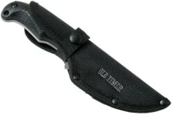 Old Timer Copperhead Drop Point Fixed Blade 2143OT With Guthook, Couteau De Chasse -Magasin de couteaux OT2143OT 07 schrade old timer