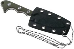 QSP Knife Neckmuk QS125-C OD Green G10 Couteau De Cou -Magasin de couteaux QS125 C 05 qsp