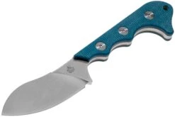QSP Knife Neckmuk QS125-D Blue Micarta Couteau De Cou -Magasin de couteaux QS125 D 03 qsp