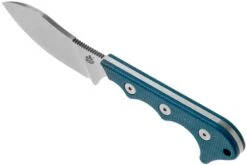 QSP Knife Neckmuk QS125-D Blue Micarta Couteau De Cou -Magasin de couteaux QS125 D 04 qsp