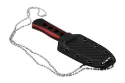 QSP Knife Canary QS141-B2 Blackwashed, Black Red G10, Couteau De Cou 13 QSP Knife Canary QS141-B2 Blackwashed, Black Red G10, Couteau De Cou -Magasin de couteaux QS141 B2 06 qsp