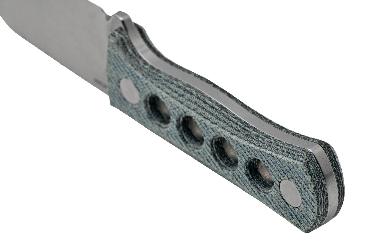 QSP Knife Canary QS141-D1 Stonewashed, Denim Micarta, Couteau De Cou 6 QSP Knife Canary QS141-D1 Stonewashed, Denim Micarta, Couteau De Cou – Image 4