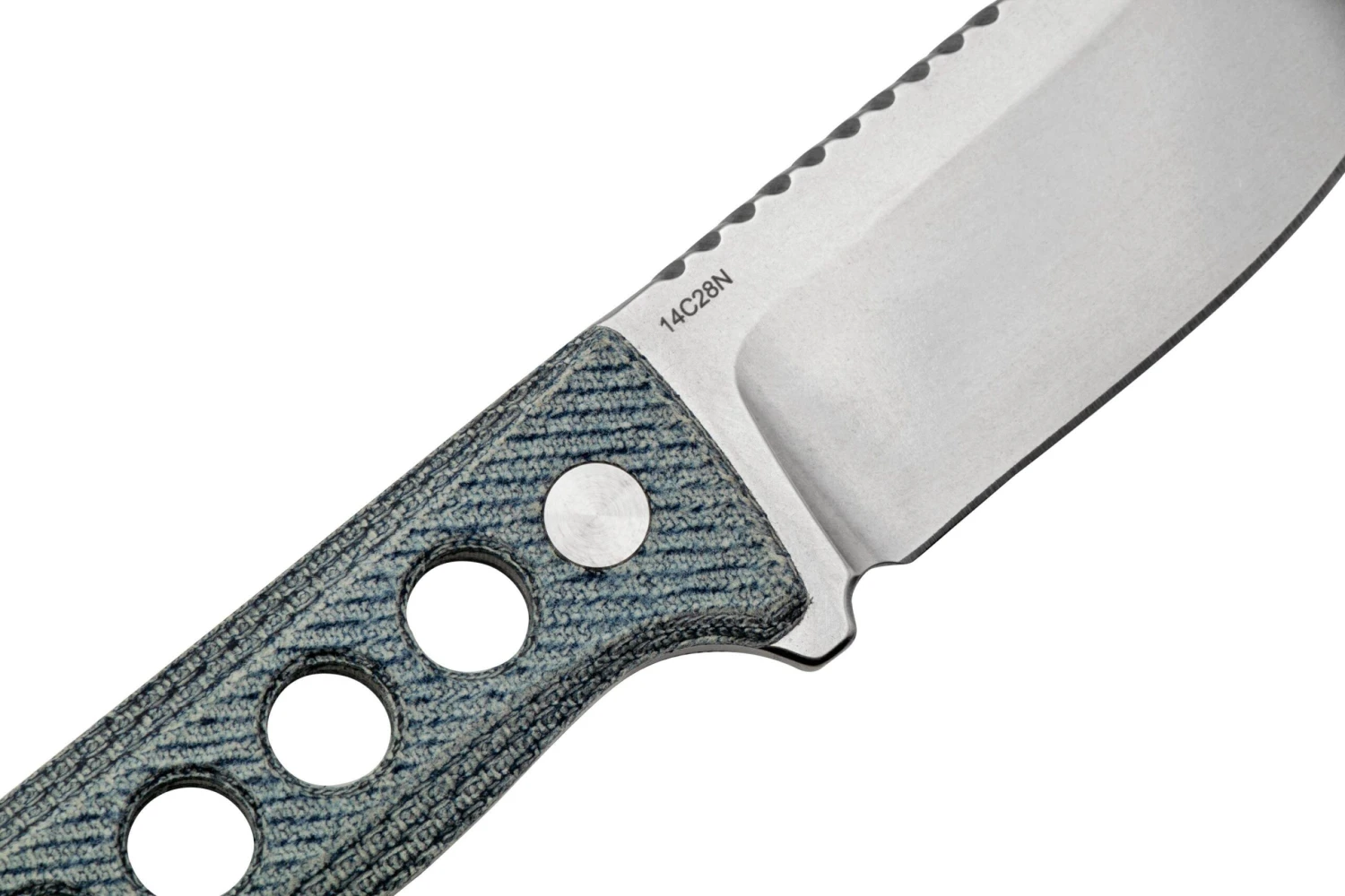 QSP Knife Canary QS141-D1 Stonewashed, Denim Micarta, Couteau De Cou 7 QSP Knife Canary QS141-D1 Stonewashed, Denim Micarta, Couteau De Cou – Image 5