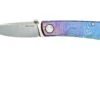 Real Steel Luna Boost Titanium Exclusive RL7071FD Couteau De Poche, Motif Fine TI-Damascus -Magasin de couteaux RL7071FD 01 realsteel