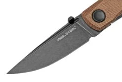 Real Steel Luna Boost Premium, M390, Brown Micarta, Knivesandtools Exclusive Couteau De Poche -Magasin de couteaux RL7079 03 realsteel