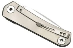 Real Steel Phasma, M390 Titanium, Thumb Stud 9225 Couteau De Poche, Poltergeist Design -Magasin de couteaux RL9225 04 realsteel