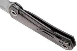 Real Steel Phasma, M390 Titanium, Thumb Stud 9225 Couteau De Poche, Poltergeist Design -Magasin de couteaux RL9225 05 real steel