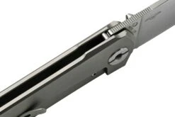 Real Steel Phasma, M390 Titanium, Thumb Stud 9225 Couteau De Poche, Poltergeist Design -Magasin de couteaux RL9225 06 realsteel