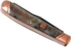 Rough Ryder Trapper Copper Bolster RR1584 Couteau De Poche Slipjoint -Magasin de couteaux RY1584 04 rough ryder