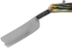 Rough Ryder Folding Razor Cinnamon Stag RR2159 Damascus Rasoir Coupe-choux 9 Rough Ryder Folding Razor Cinnamon Stag RR2159 Damascus Rasoir Coupe-choux -Magasin de couteaux RY2159 03 rough ryder