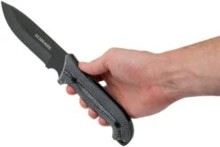 Schrade Frontier 5" Fixed Blade SCHF51M Micarta, 1095 Carbon Steel, Couteau à Lame Fixe Avec Pierre à Aiguiser Et Pierre à Feu 15 Schrade Frontier 5" Fixed Blade SCHF51M Micarta, 1095 Carbon Steel, Couteau à Lame Fixe Avec Pierre à Aiguiser Et Pierre à Feu -Magasin de couteaux SCHF51M 06 schrade