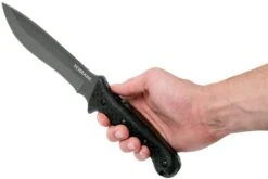 Schrade Fixed Blade SCHF9, 1095 Carbon Steel, Couteau à Lame Fixe, Brian Griffin Design 15 Schrade Fixed Blade SCHF9, 1095 Carbon Steel, Couteau à Lame Fixe, Brian Griffin Design -Magasin de couteaux SCHF9 06 schrade