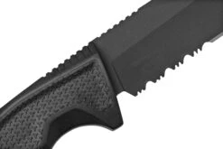 SOG Recondo FX, Black, Partially Serrated 17-22-02-57 Couteau Fixe 12 SOG Recondo FX, Black, Partially Serrated 17-22-02-57 Couteau Fixe -Magasin de couteaux SOG 17 22 02 57 05 sog