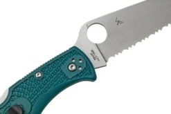 Spyderco Endura 4 K390 C10FSK390 Couteau De Poche Dentelé -Magasin de couteaux SPC10FSK390 05 spyderco