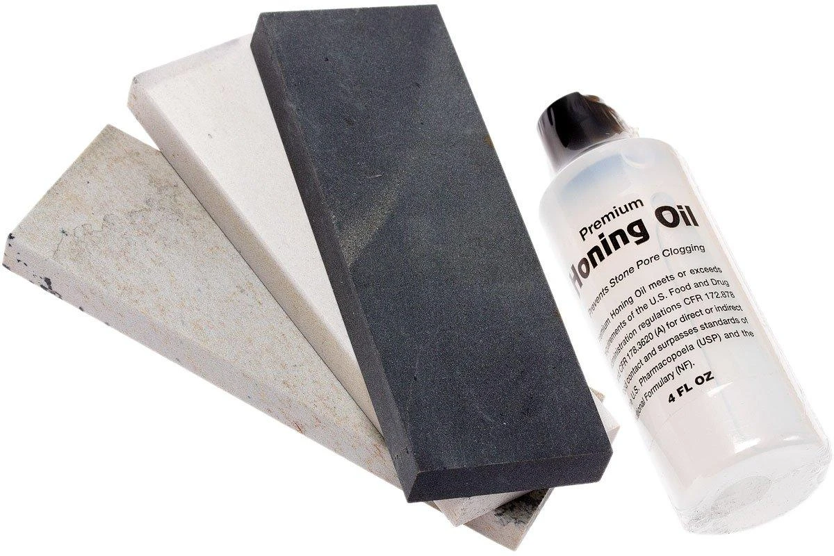 Ensemble D'aiguisage Skerper Arkansas NAHK03, Soft/Hard/Hard Black Arkansas 4 Ensemble D'aiguisage Skerper Arkansas NAHK03, Soft/Hard/Hard Black Arkansas – Image 2