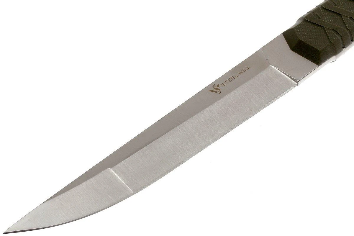 Steel Will Courage 311 Couteau Fixe, Vert 4 Steel Will Courage 311 Couteau Fixe, Vert – Image 2