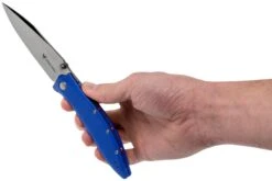 Steel Will Gienah F53-13 Blue, Satin Couteau De Poche -Magasin de couteaux SWK F53 13 08 steel will knives