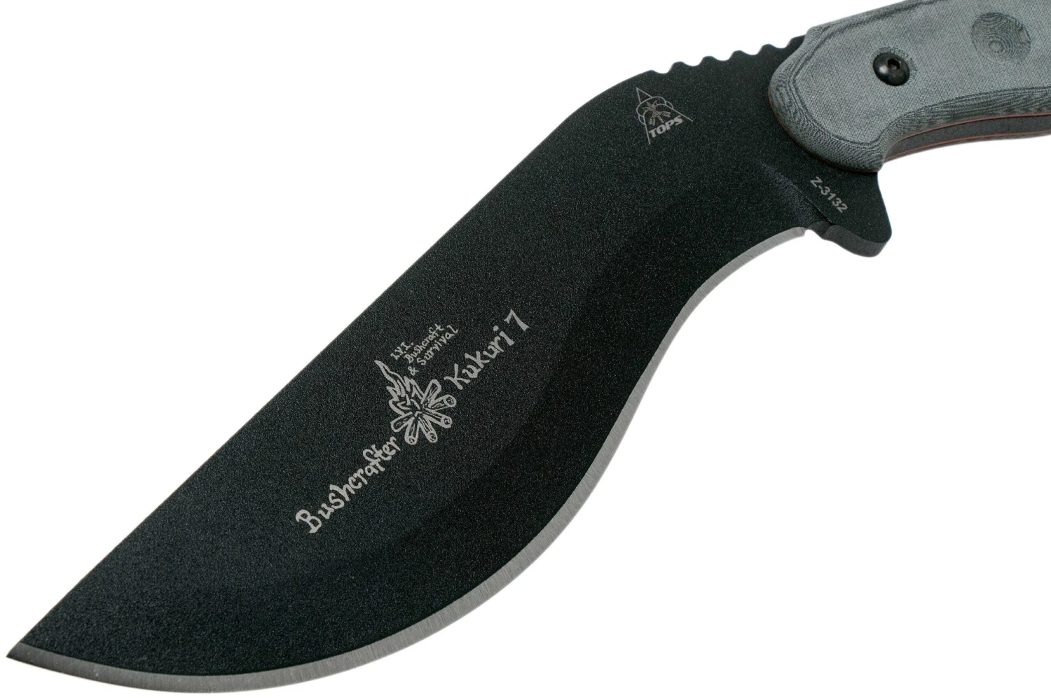 TOPS Knives Bushcraft Kukri 7.0 Machette, BKUK-01 5 TOPS Knives Bushcraft Kukri 7.0 Machette, BKUK-01 – Image 3