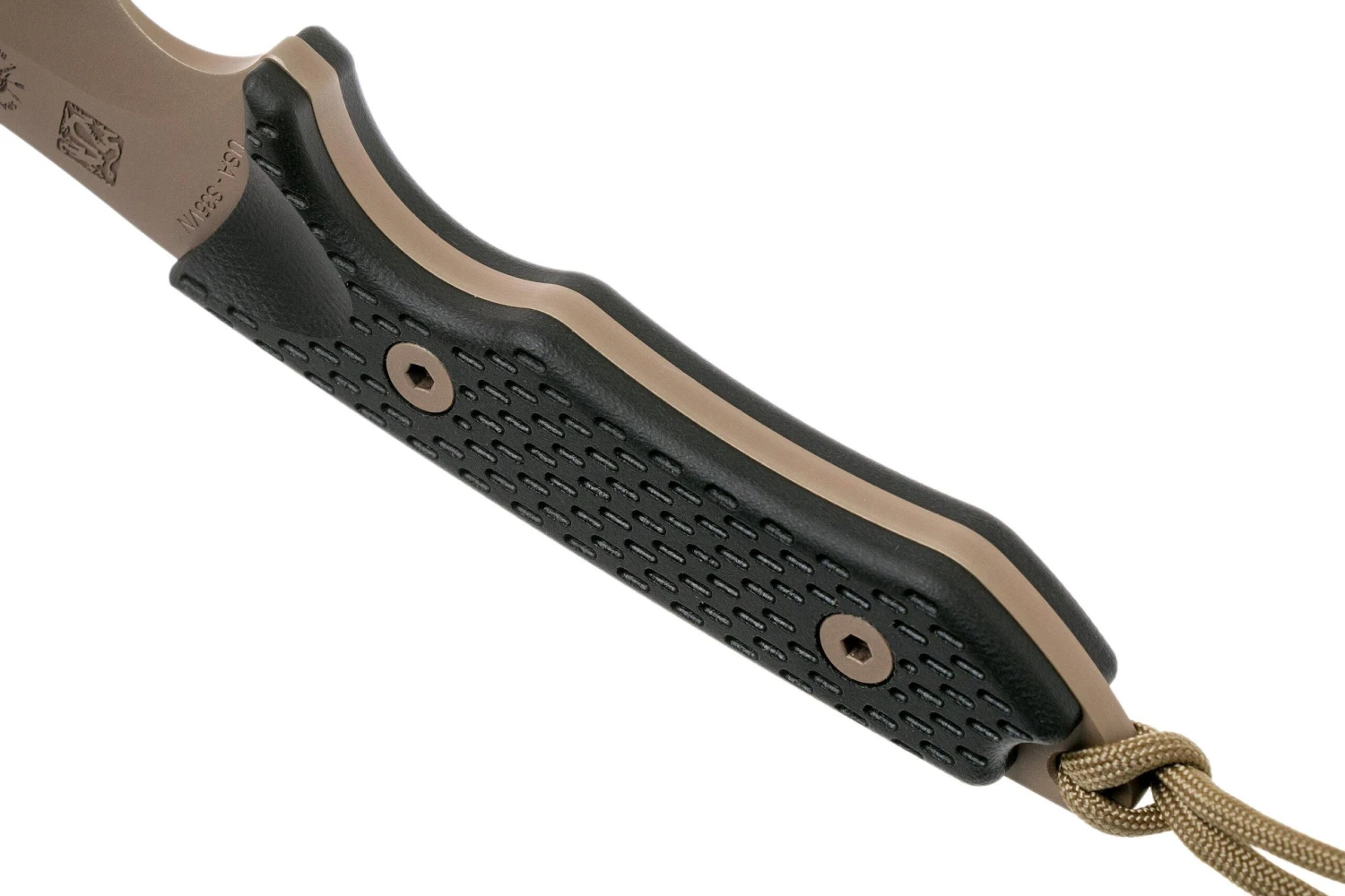 Spartan Blades Ronin Shinto, FDE Blade, Black Handle, Couteau Outdoor 6 Spartan Blades Ronin Shinto, FDE Blade, Black Handle, Couteau Outdoor – Image 4