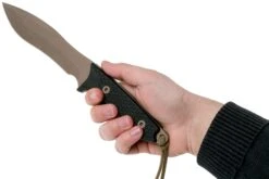 Spartan Blades Ronin Shinto, FDE Blade, Black Handle, Couteau Outdoor 15 Spartan Blades Ronin Shinto, FDE Blade, Black Handle, Couteau Outdoor -Magasin de couteaux USSB47DEBKNLTN 06 spartan blades