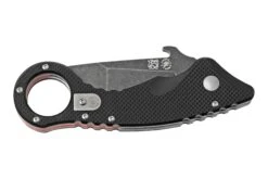 Spartan Blades Ronin Shoto SFBL9BK Black Red G10 Couteau Karambit -Magasin de couteaux USSFBL9BK 06 spartanblades